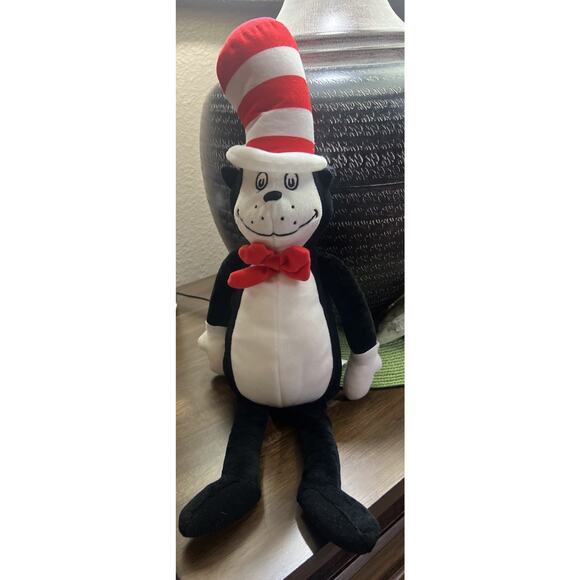 Dr. Seuss The Cat In The Hat Stuffed Plush Toy 20" by Kohl's Cares - Picture 1 of 2
